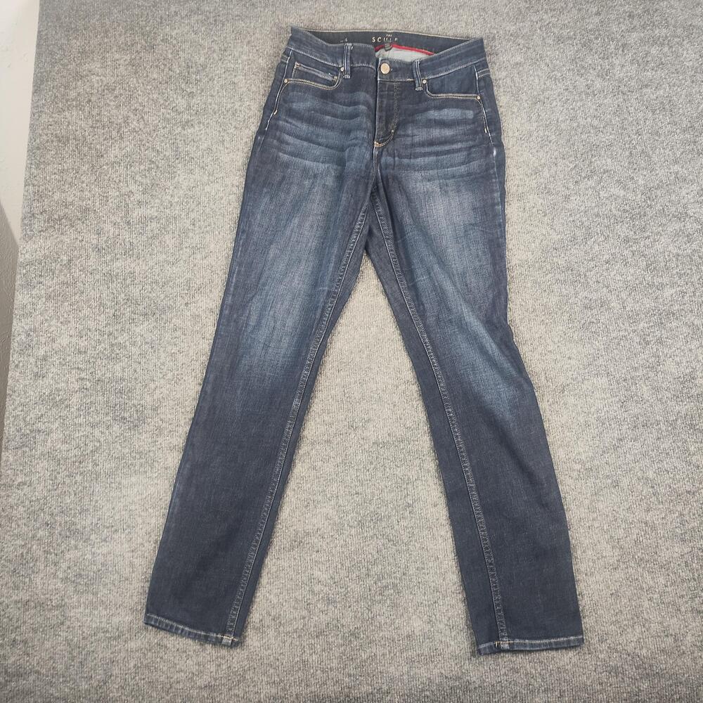 Calvin Klein Jeans The Sculpt Skinny Jeans Womens 4 Blue Medium Wash Slim Denim